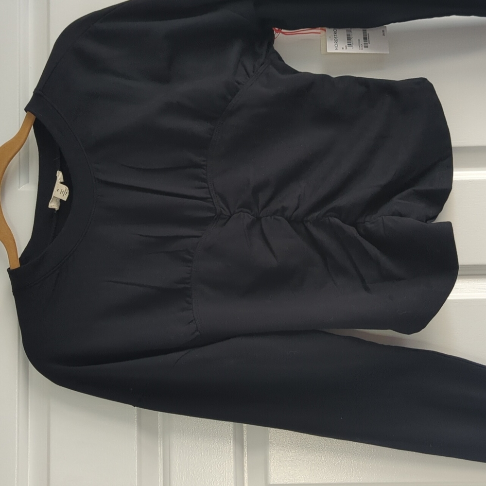 NWT Nordstrom Open Edit corset style tee